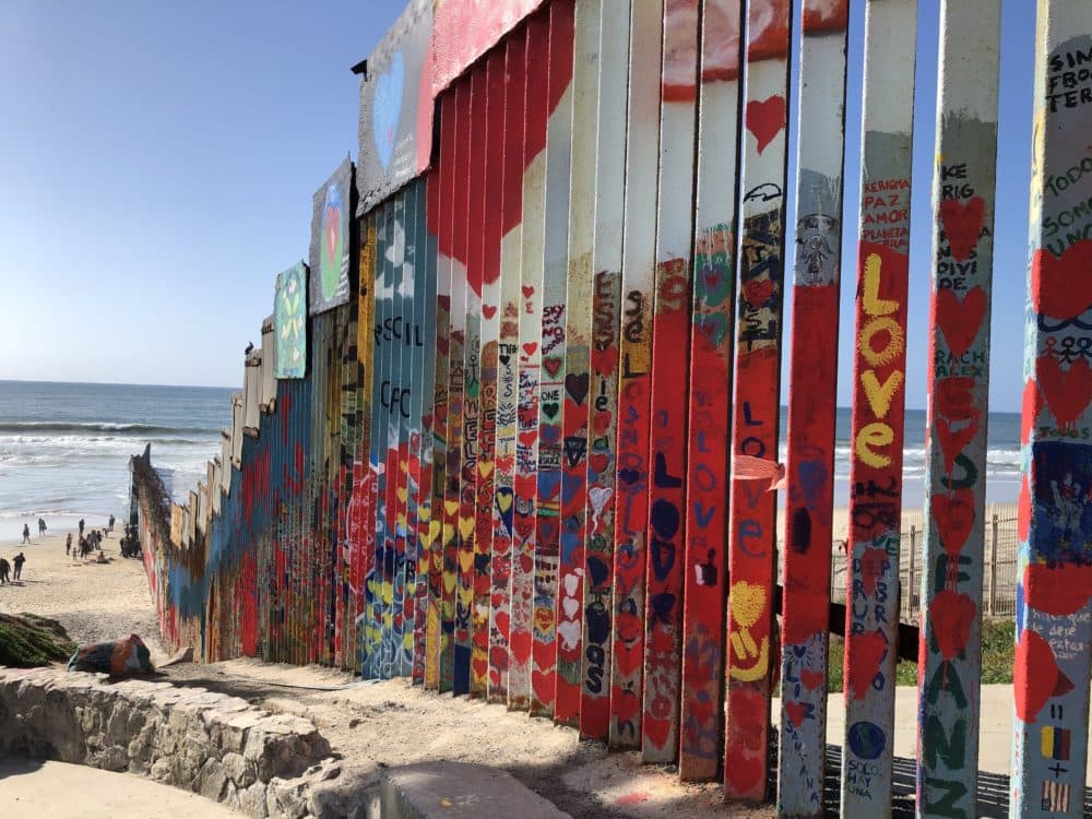 A photo from Friendship Park or El Parque de la Amistad, a binational park where residents of the U.S. and Mexico can meet in person under heavy monitoring from U.S. Customs and Border Protection. (Courtesy)