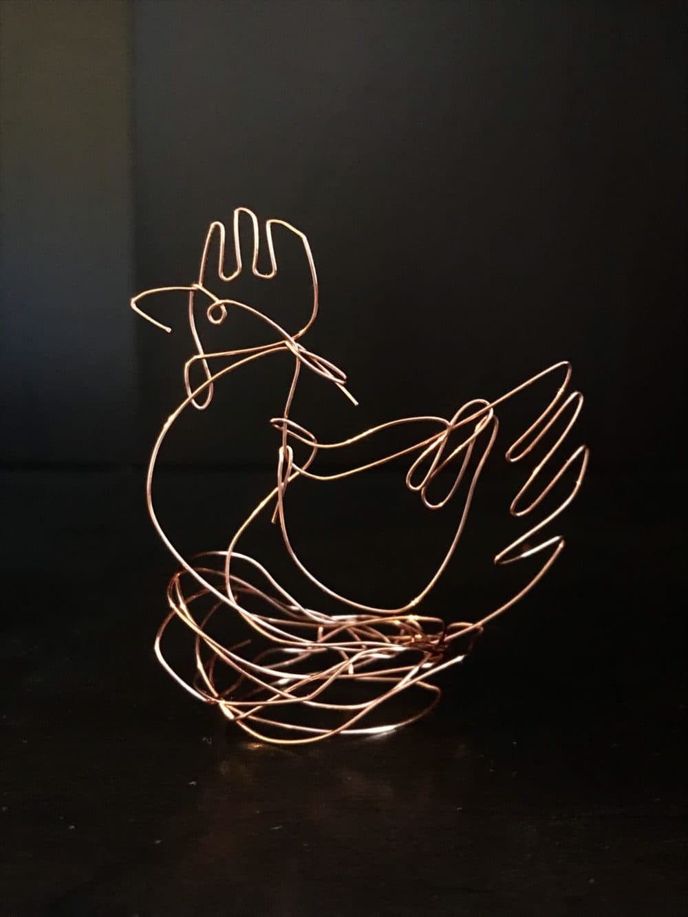 "Chicken Wire" by Sarah Perry. (Courtesy Chuck Stigliano)