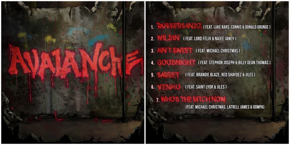 "AVALANCHE" album cover. (Courtesy)
