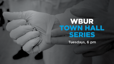 Free and open to the public, the WBUR Town Hall series will be virtual events held Tuesdays at 6 p.m.