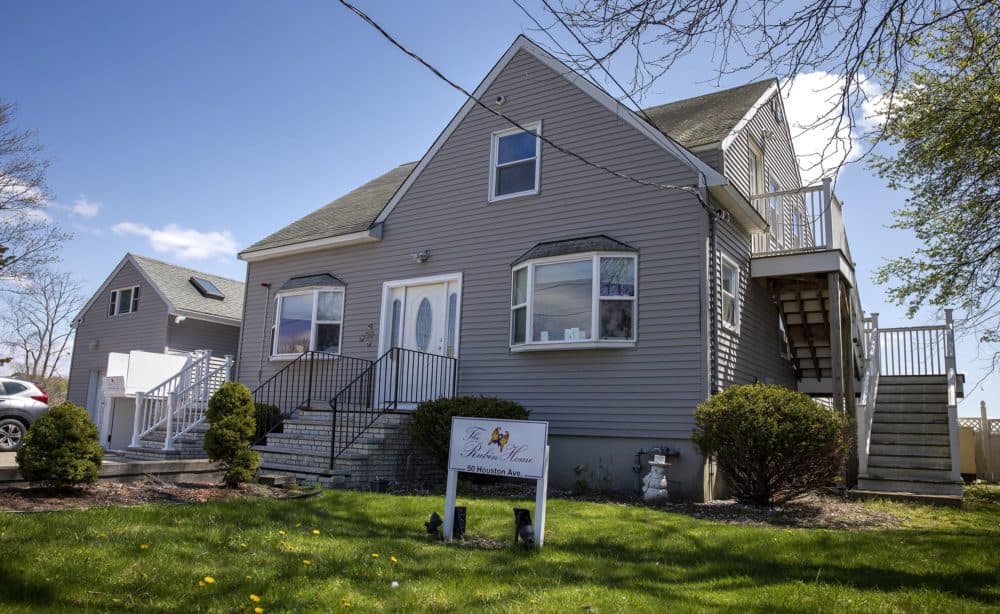 The Rubin Home in Saugus. (Robin Lubbock/WBUR)
