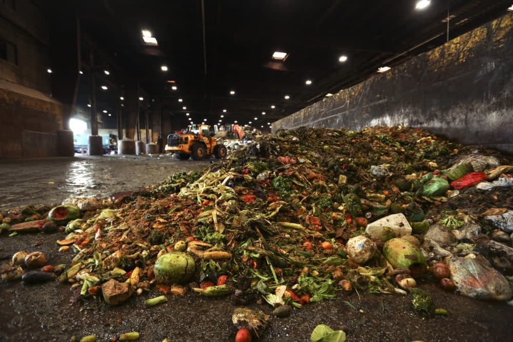 According to the Department of Agriculture, 30% to 40% of food goes to waste in the United States — and the coronavirus pandemic has made this problem worse. (Stephen Groves/AP)