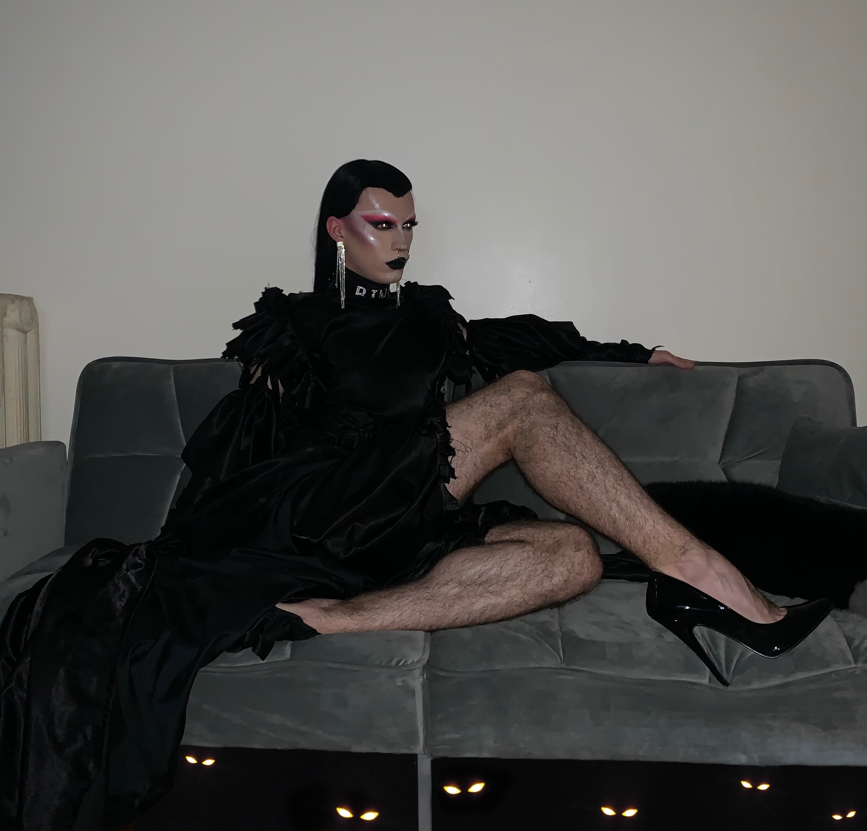 Drag performer Binx. (Courtesy)
