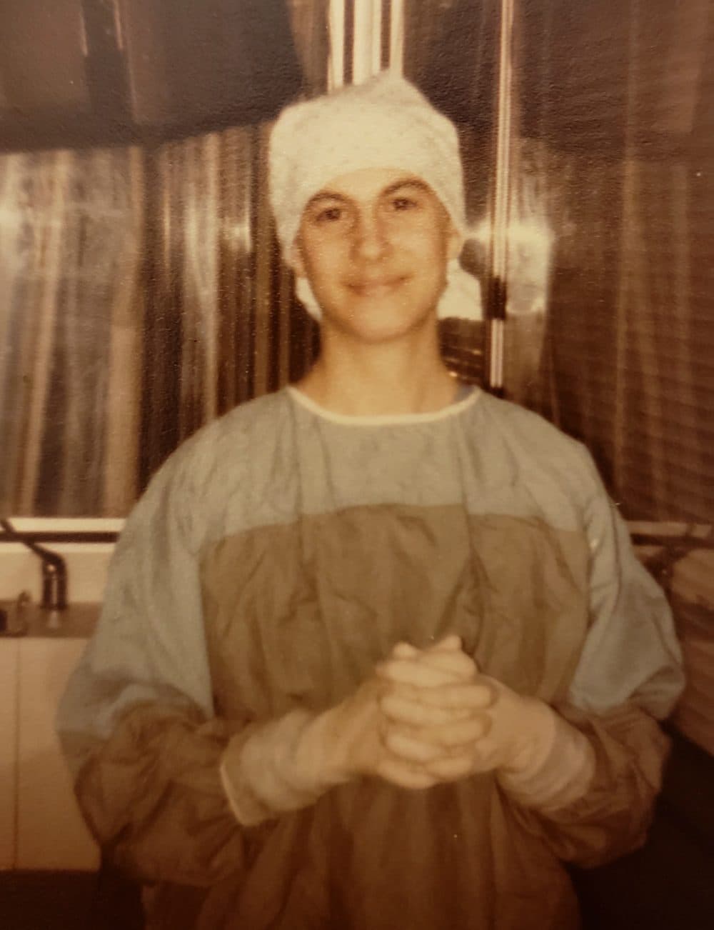 The author in the flow room in 1979 (Courtesy)
