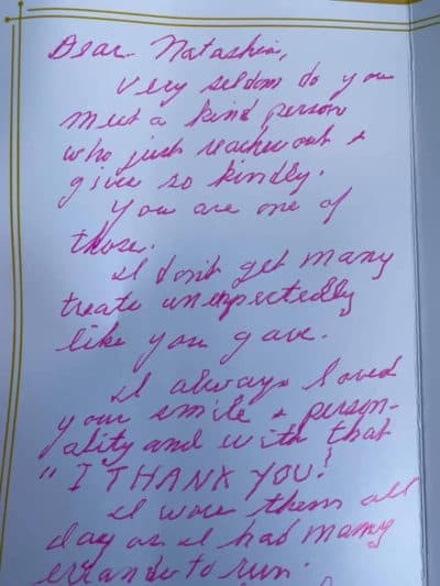 Ms. Carmen's note.