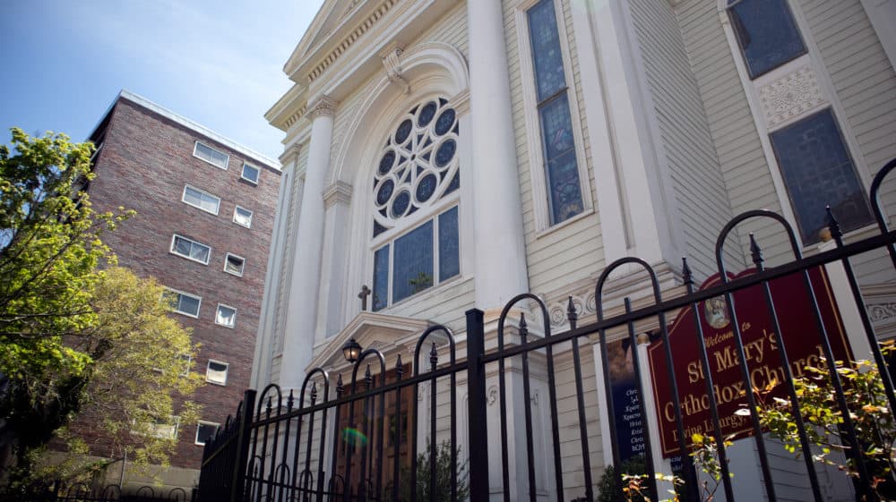 St. Mary's Orthodox Church in Cambridge. (Adrian Ma/WBUR)