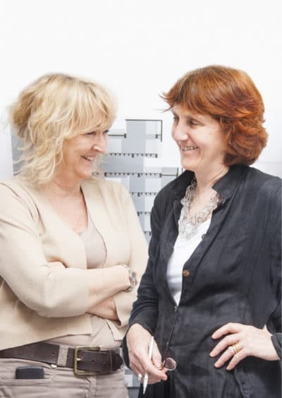 Yvonne Farrell and Shelley McNamara. (Courtesy)