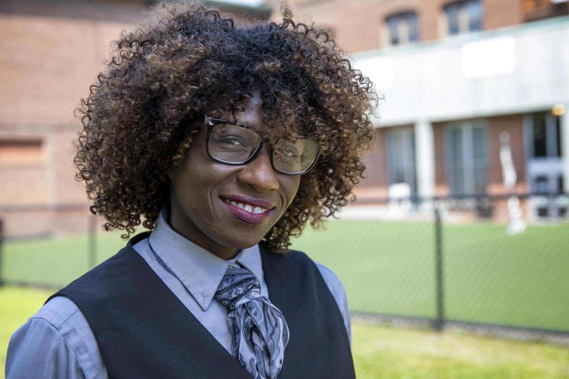 S. Atyia Martin, CEO and founder of All Aces. (Robin Lubbock/WBUR)