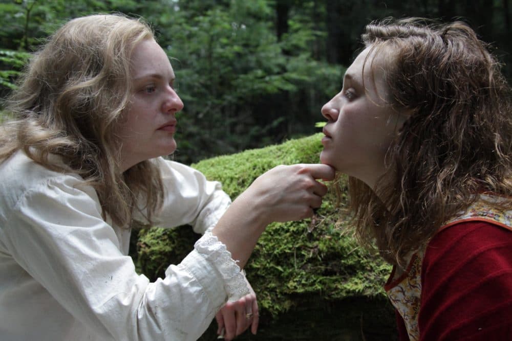 Elisabeth Moss and Odessa Young in "Shirley." (Courtesy NEON)