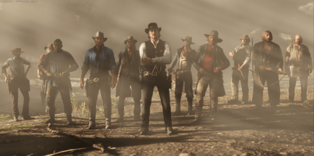 A screenshot from "Red Dead Redemption 2," the video game where Nate Crowley is trying out his work meetings. (Screenshot of Red Dead Redemption 2)
