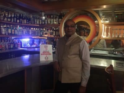 Spice Root owner and chef Stephen Lawrence said the cancellation of the Williamstown Theater Festival has hurt his business. (Courtesy)