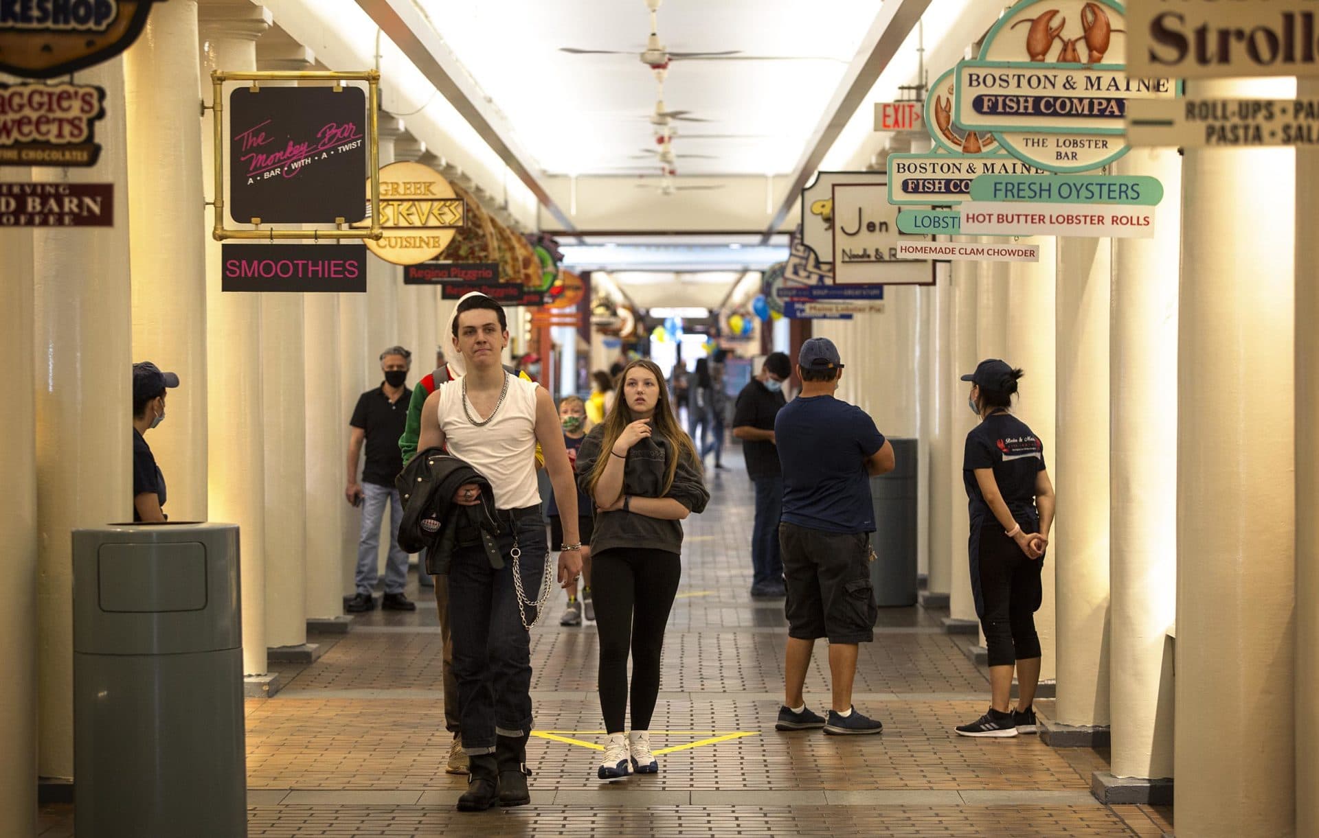 PHOTOS: Quincy Market Officially Welcomes Visitors After Months-Long