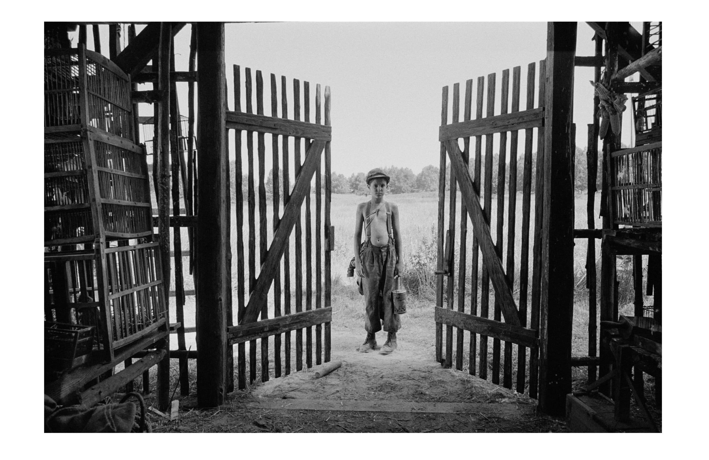 Petr Kotlár as “A Boy” in Václav Marhoul’s “The Painted Bird.” (Courtesy IFC Films)