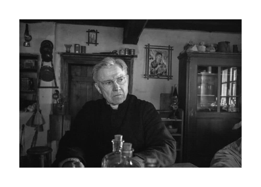 Harvey Keitel as “Priest” in Václav Marhoul’s “The Painted Bird.” (Courtesy IFC Films)