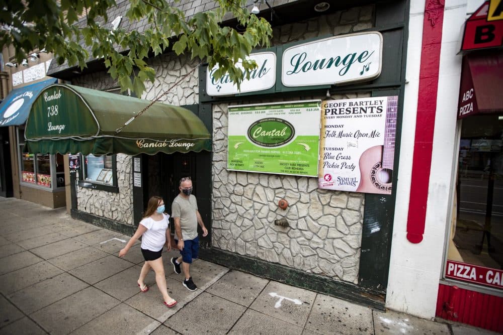 The Cantab Lounge in Central Square in Cambridge. (Jesse Costa/WBUR)