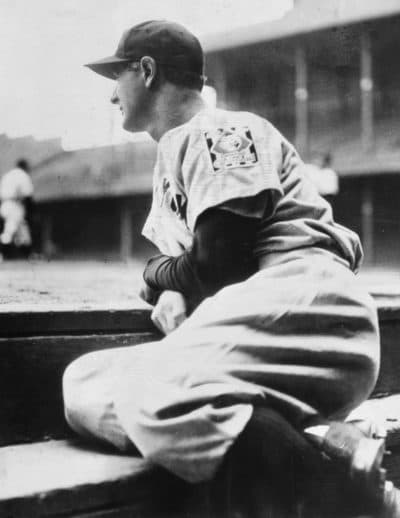 Lou Gehrig, suffering from ALS, looks out at Tiger Stadium after requesting not to play, ending his record 2,130 consecutive games played streak on May 2, 1939. (Mark Rucker/Transcendental Graphics/Getty Images)