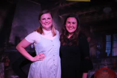 Larisa Bainton and Celeste Pellegrino at an in-person staging of Hansel and Gretel in 2019. (Courtesy: Due Donne Productions)