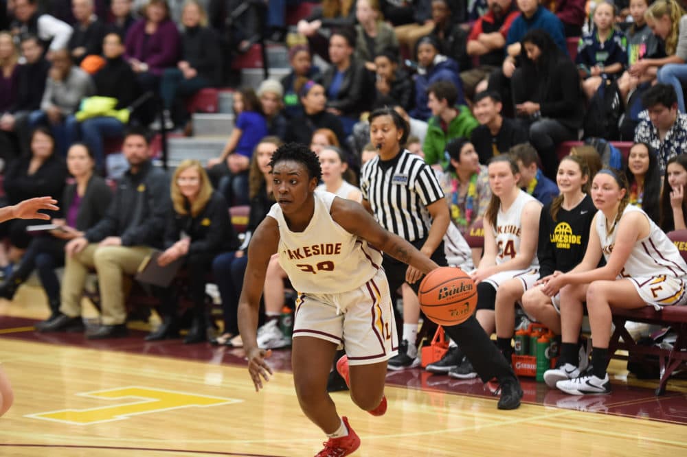 "I like going hard, just going full-speed, passing people, beating people off the dribble," Kimijah King says. (Clayton Christy/Lakeside Athletics)