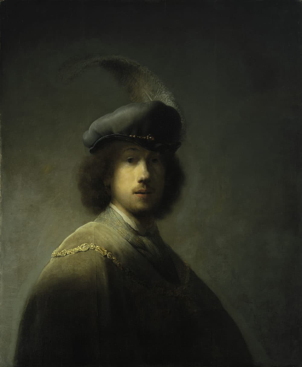 Rembrandt Van Rijn, "Self-Portrait, Age 23," 1629. (Courtesy Isabella Stewart Gardner Museum)