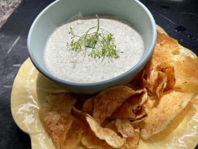 Cucumber-Miso-Kelp Dip (Kathy Gunst/Here & Now)