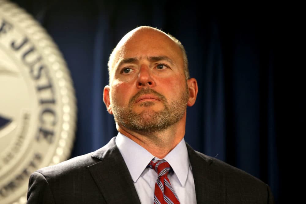 U.S. Attorney for the United States District Court for the District of Massachusetts Andrew E. Lelling. (Jonathan Wiggs/The Boston Globe via Getty Images)