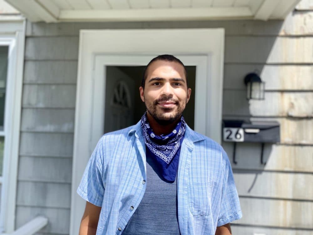 Brian Ward has seen only one statue honoring a Black American, but that could soon change.(Sean Hurley/NHPR)
