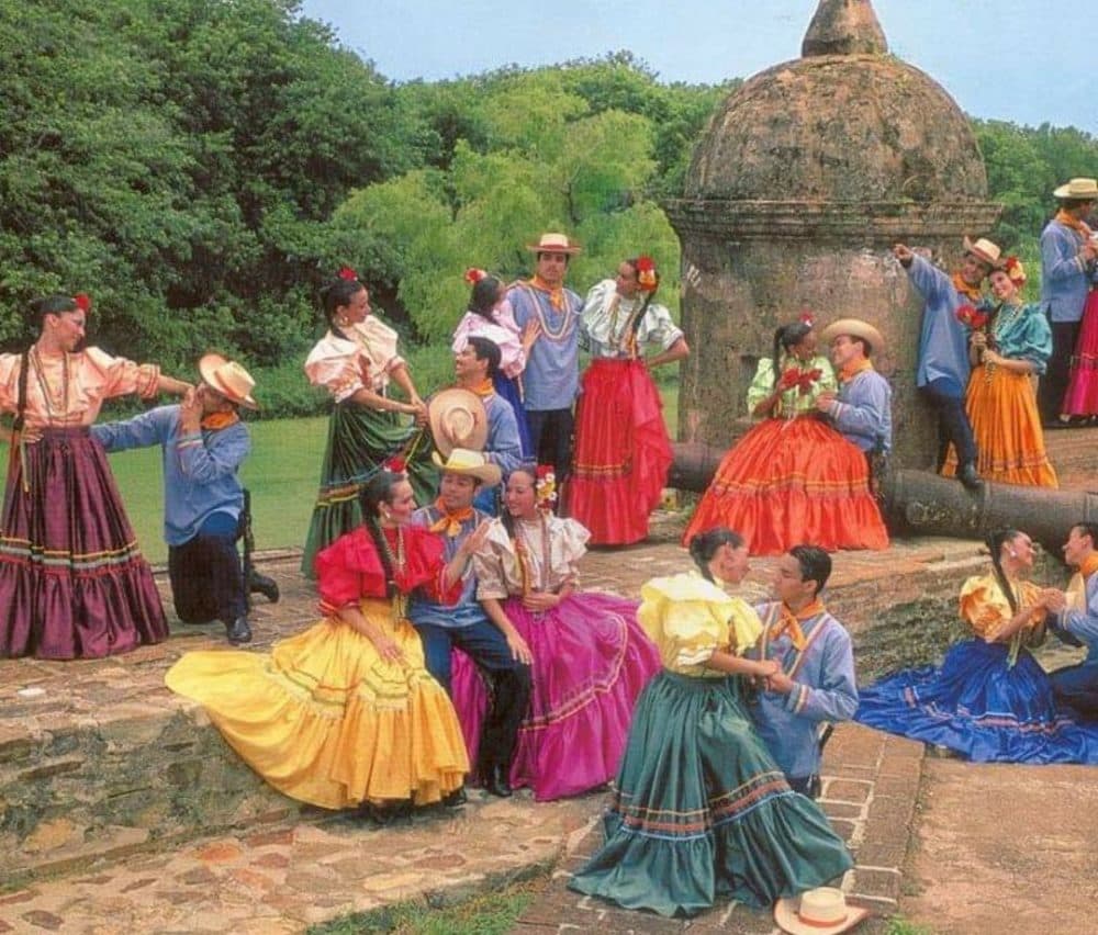 A photo of the dance company Jessica toured with. (Courtesy Jessica Armijo)