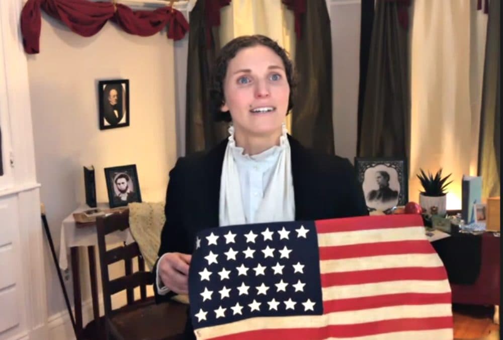 Judith Kalaora in "I Now Pronounce You Judy Stone." (Courtesy History At Play)