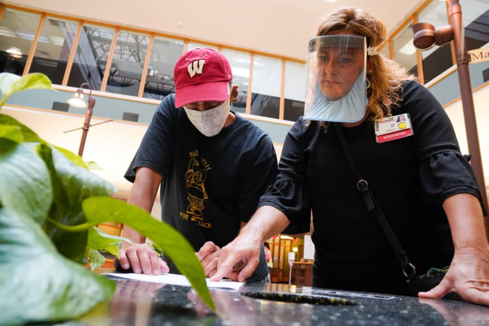 The Badger Shield+, designed by an engineering team at the University of Wisconsin Madison, is currently being tested. (Courtesy of University of Wisconsin Madison School of Engineering)