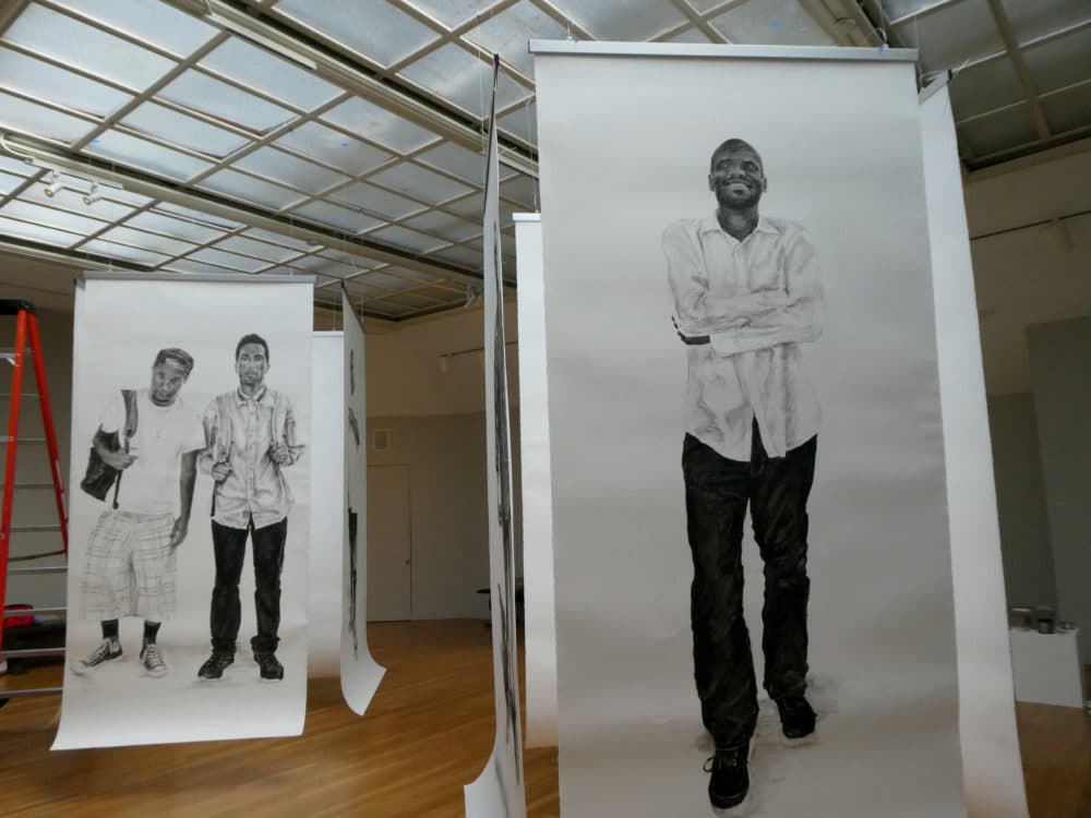 Portraits from "Black Lives . . ." by Keith Morris Washington. (Monika Andersson)