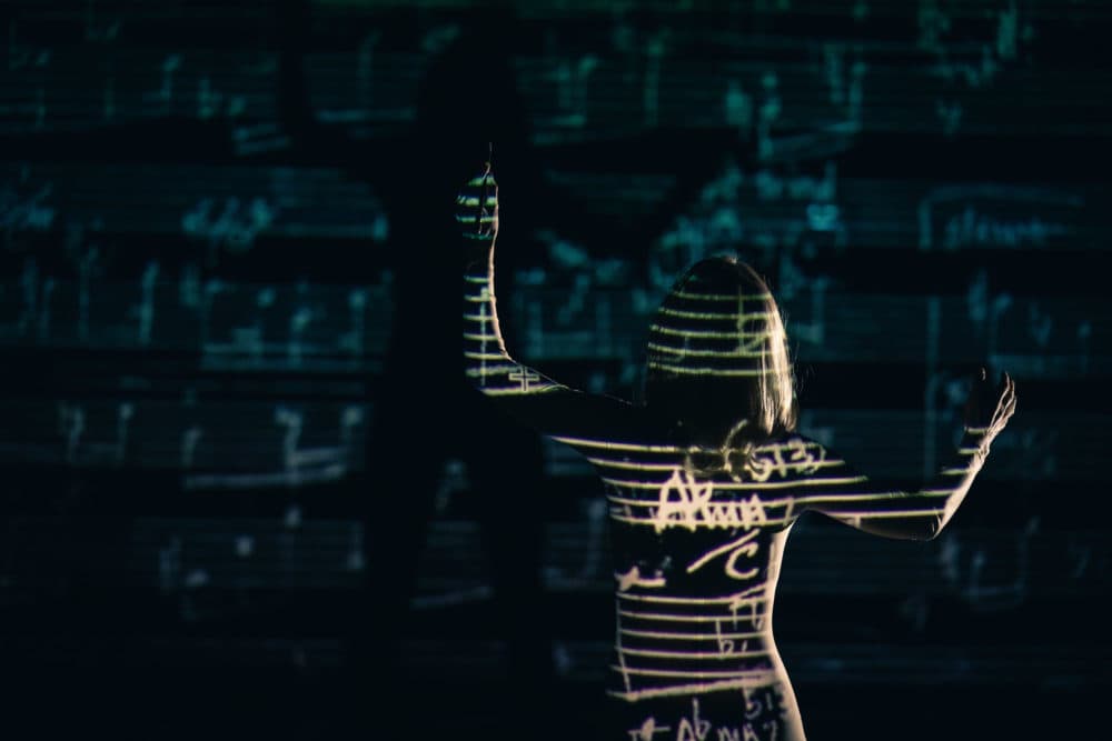 Maria Schneider's "Data Lords." (Photo by Briene Lermitte)