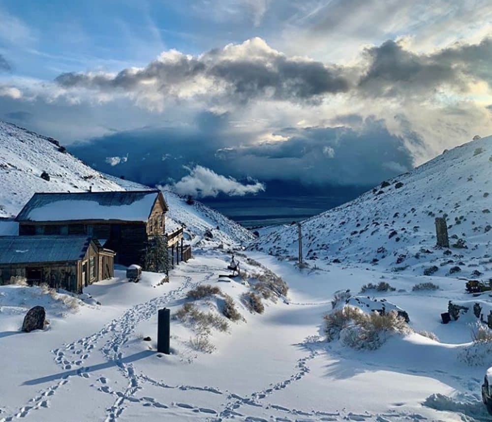 Ghost Town Cerro Gordo, A Once Booming Silver Mining Town, Gets