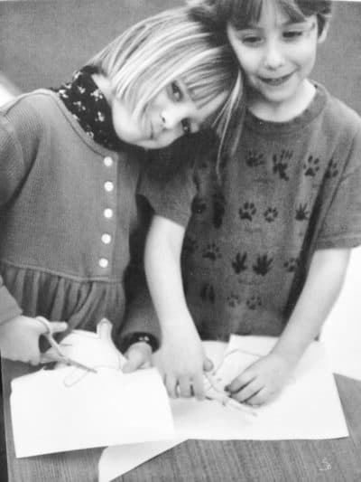 Hannah and Only A Game producer Martin Kessler in kindergarten. (Courtesy Hannah Malzadeh)
