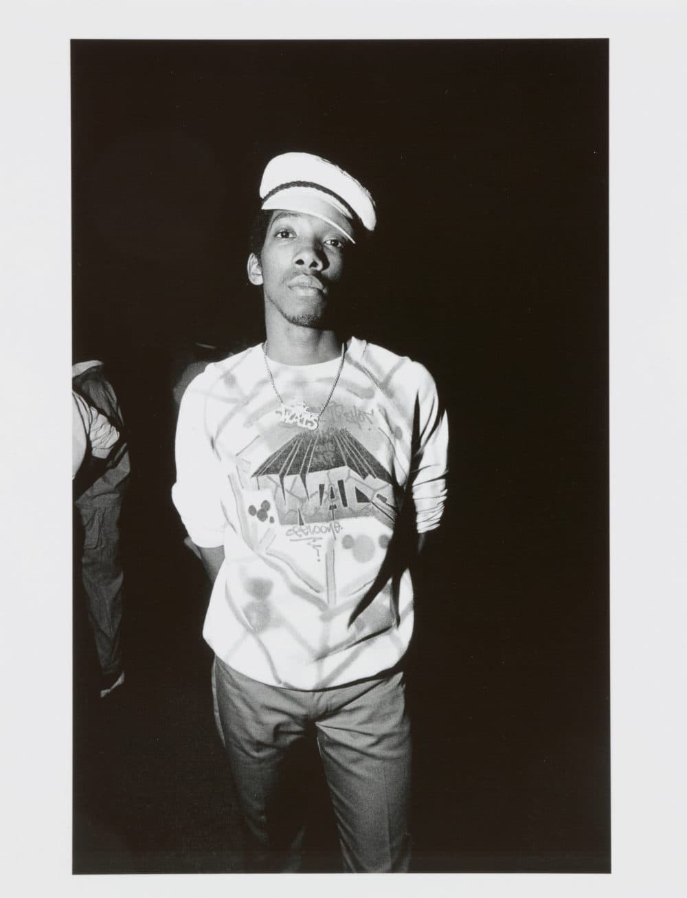 A concertgoer at Pendleton's show. (Courtesy Sotheby's)