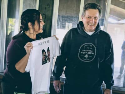 Angelina Proia and her dad, Richard Proia, who died from COVID-19 in April. (Courtesy)