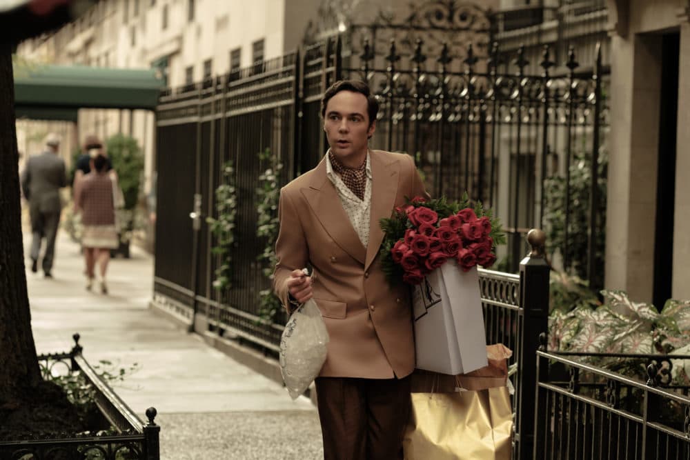 Jim Parsons as Michael in "The Boys in the Band." (Scott Everett White/Netflix)
