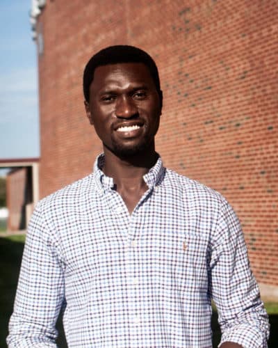 Daniel Thiombiano is a ninth-grade earth sciences at Holyoke High School. (Ben James/NEPM)