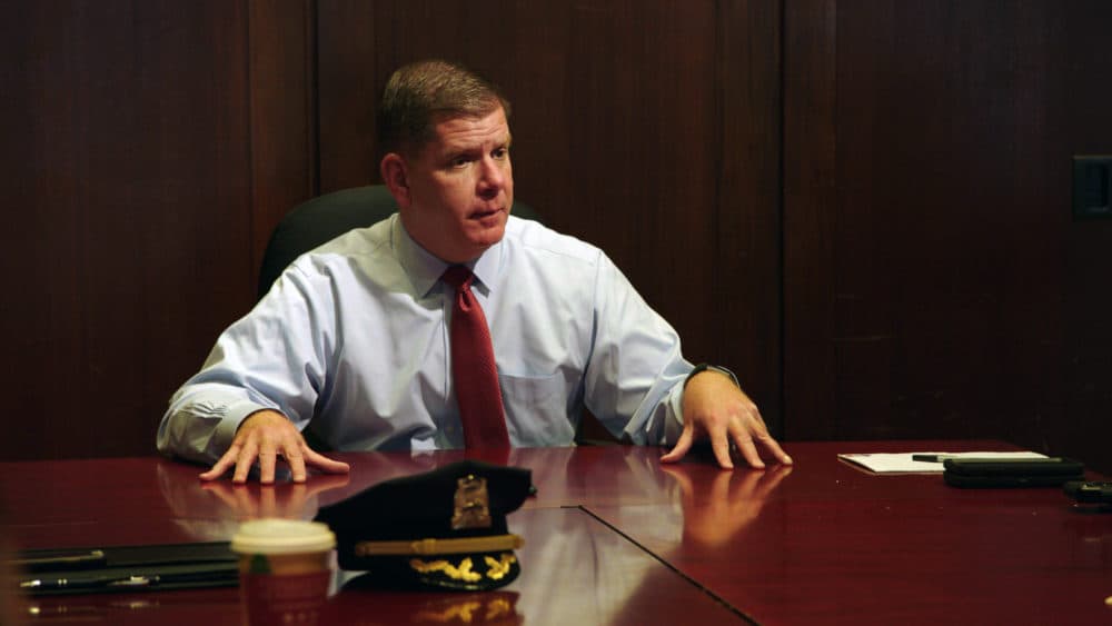 Documentarian Fredrick Wiseman focuses "City Hall" on Mayor Walsh. (Courtesy of Zipporah Films, Inc)