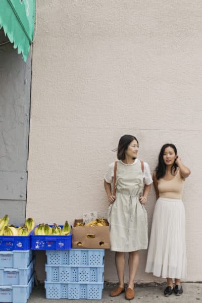 Andria Lo and Valerie Luu, the authors of "Chinatown Pretty: Fashion and Wisdom from Chinatown’s Most Stylish Seniors," published by Chronicle Books 2020. (Courtesy)