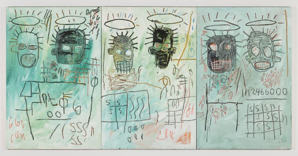 Jean-Michel Basquiat, "Six Crimee," 1982. (Courtesy Museum of Fine Arts, Boston)