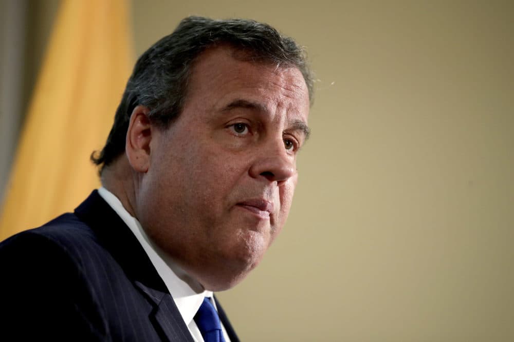 New Jersey. Gov. Chris Christie speaks during a news conference in Newark, N.J on Nov. 29, 2017. (Julio Cortez/AP)