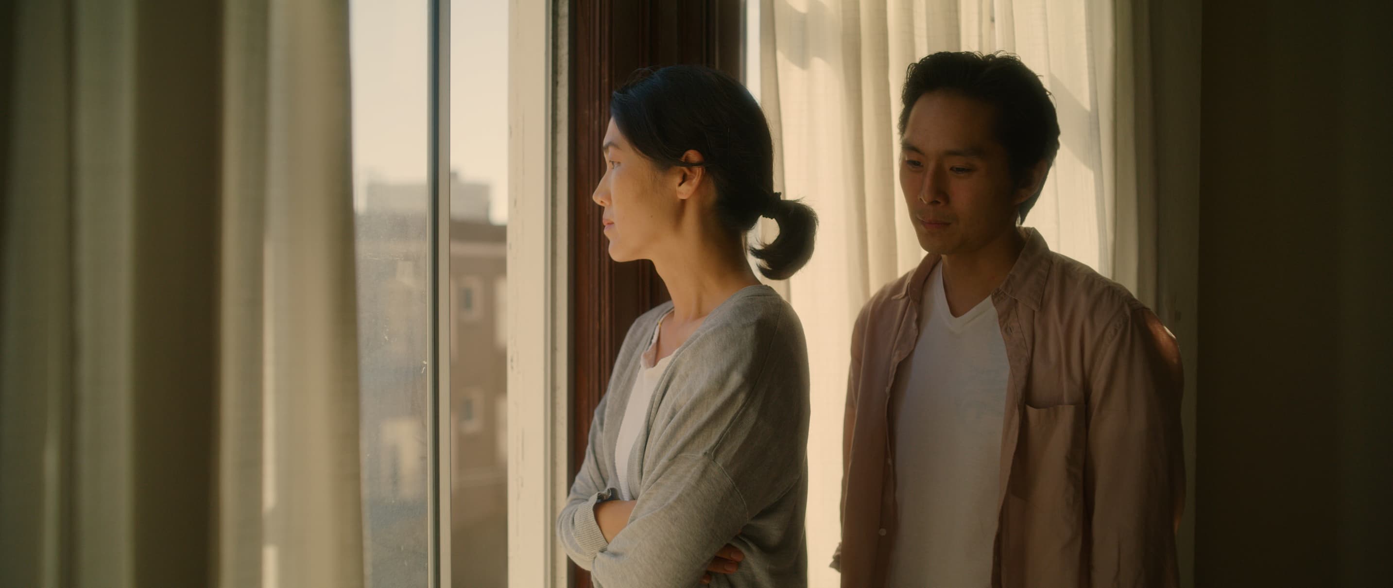 A still from Wayne Wang's film "Coming Home Again." (Courtesy Outsider Pictures)