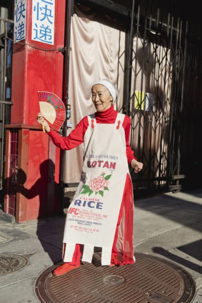 Dorothy-Quock in "Chinatown Pretty: Fashion and Wisdom from Chinatown’s Most Stylish Seniors," by Andria Lo and Valerie Luu, published by Chronicle Books 2020. (Courtesy)