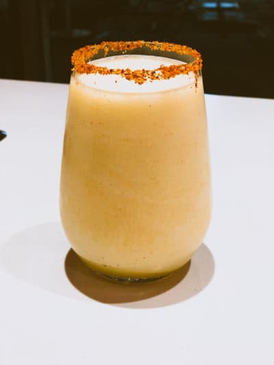 A margarita mango slushy from Earnest Drinks. (Courtesy)
