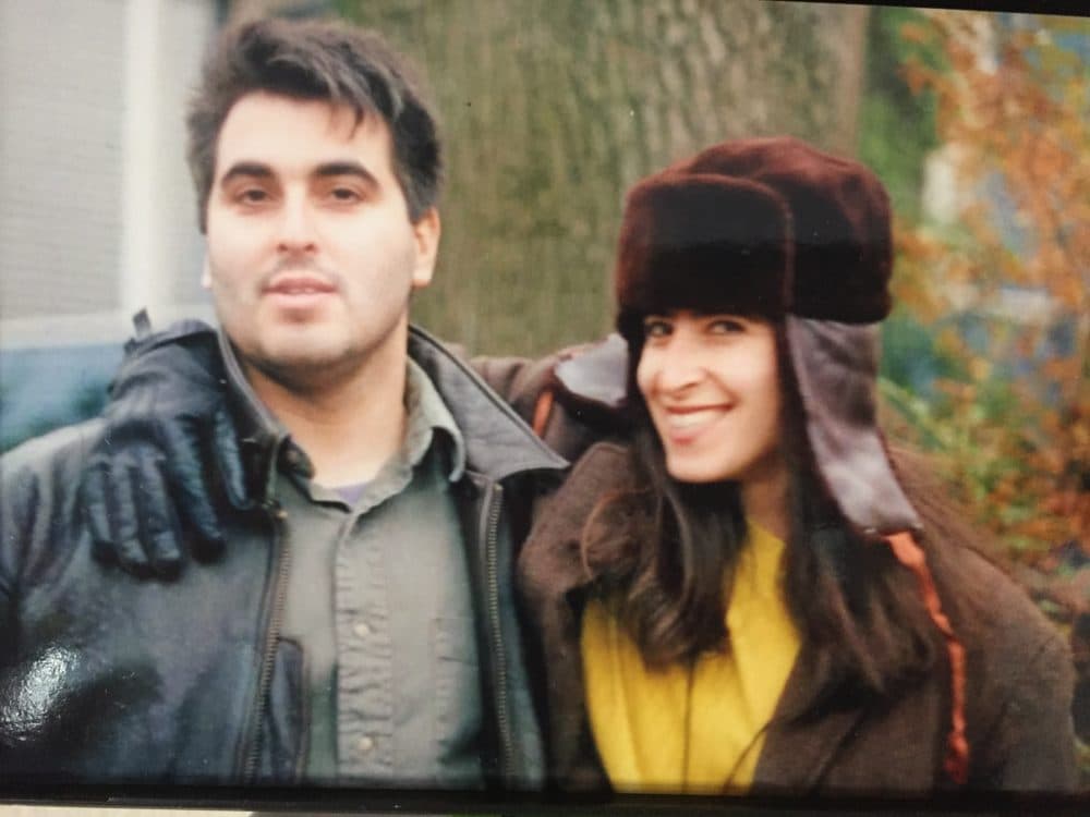 The author and her brother. (Courtesy)