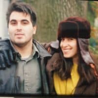 The author and her brother. (Courtesy)