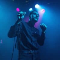 Molchat Doma performs a live concert Oslo in January 2020. (Avalon/PYMCA/Gonzales Photo/Per-Otto Oppi/Universal Images Group via Getty Images)