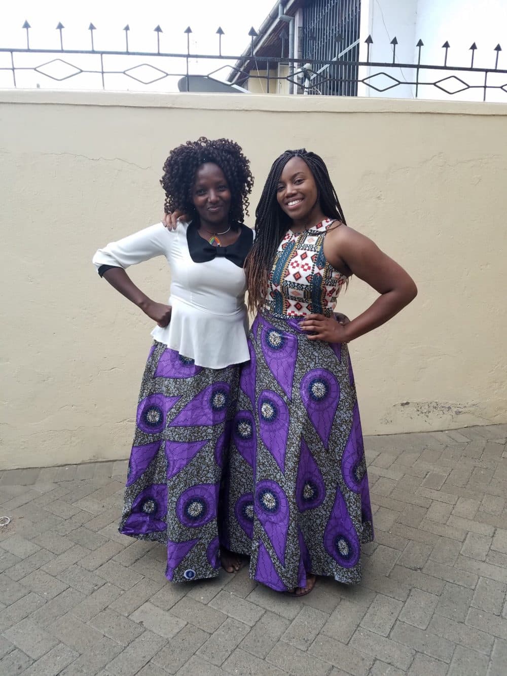 Ciku Theuri and her cousin Martha Migui.