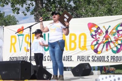 Guest Fabiola Landeros. (Rachel Lazar)