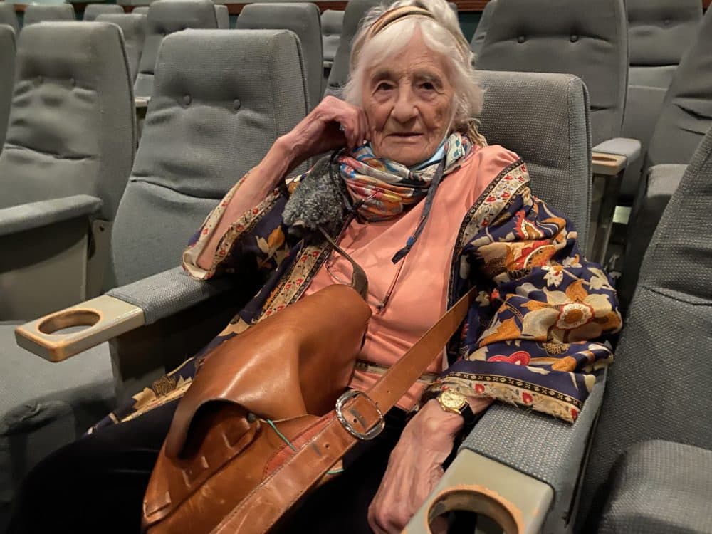 "Your presentations have become a lifeline for me," writes Linda Black in her letter to the West Newton Cinema. (Erin Trahan)